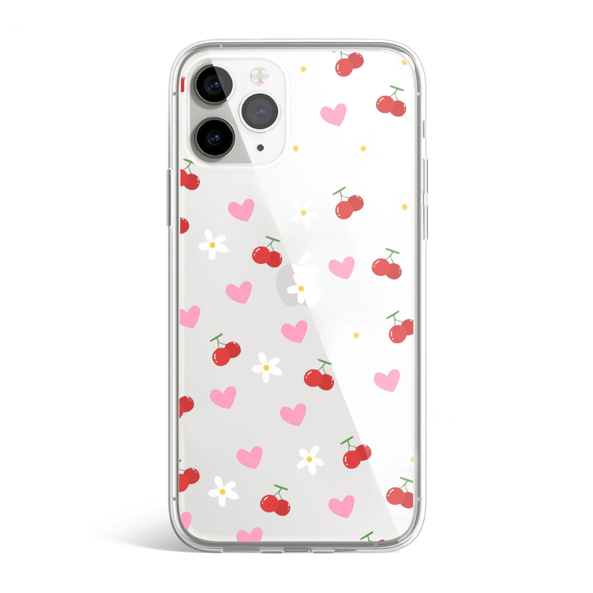 Flower&Heart&Cherry - iPhone Case