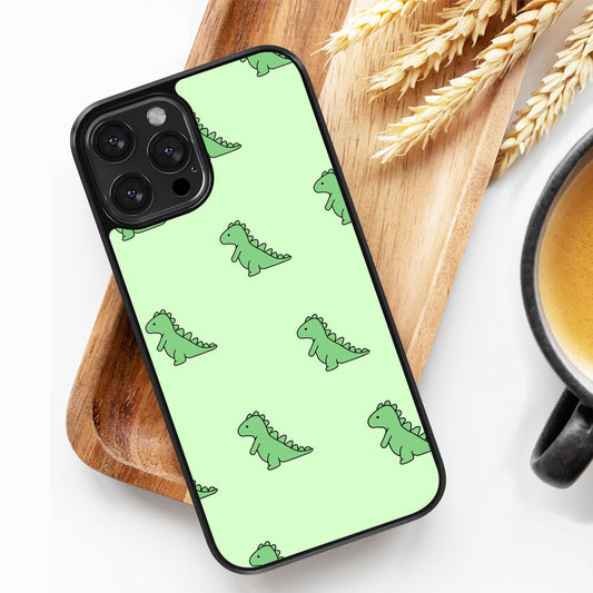 Green Dinosaur - iPhone Case