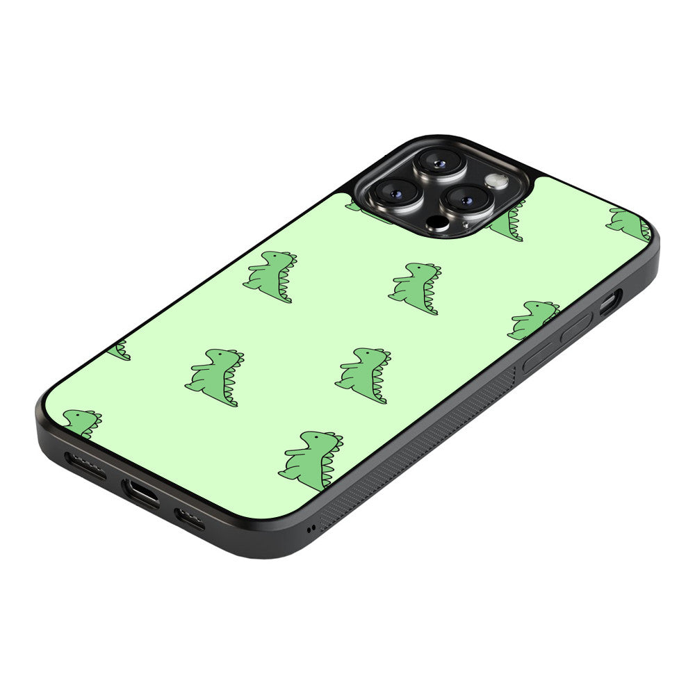 Green Dinosaur - iPhone Case