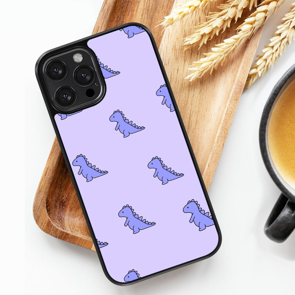 Purple Dinosaur - iPhone Case