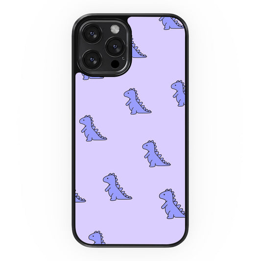 Purple Dinosaur - iPhone Case