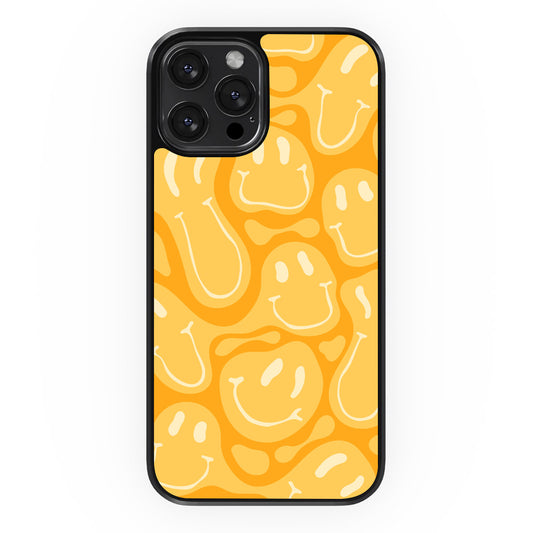 Orange Smiles - iPhone Case