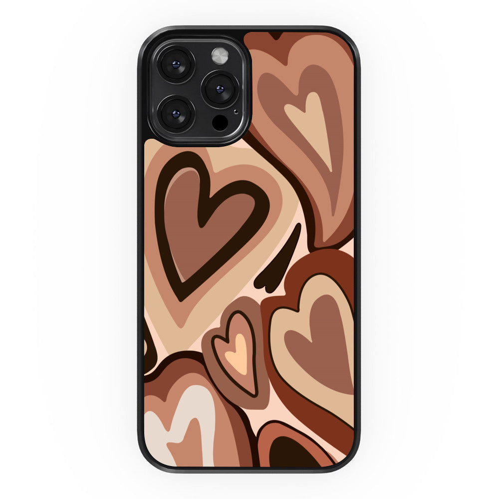 Love Vortex - Brown - iPhone Case