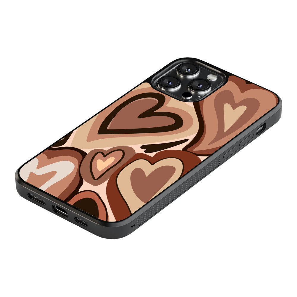 Love Vortex - Brown - iPhone Case