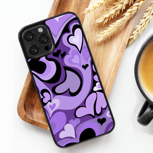 Love Vortex - Purple - iPhone Case