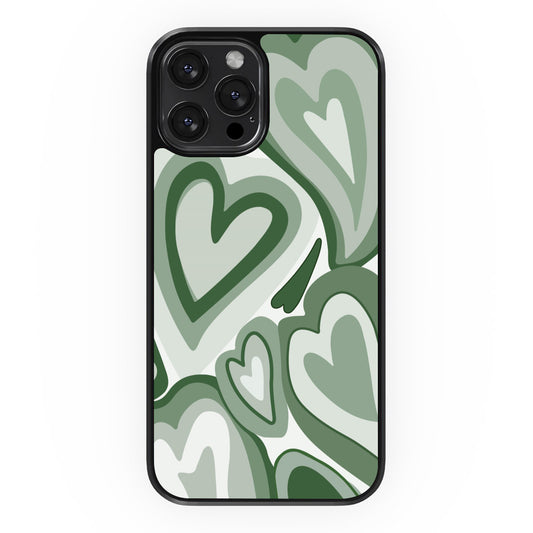 Love Vortex - Avocado Green - iPhone Case