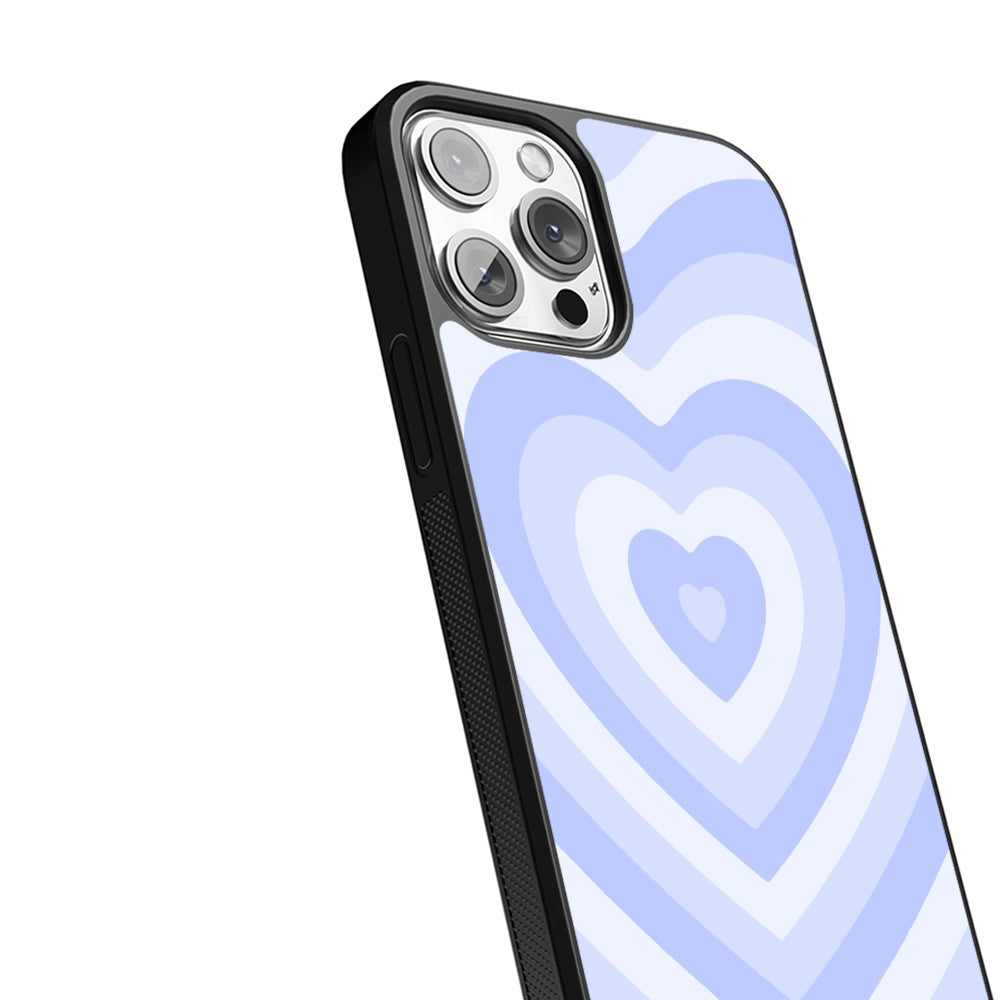 Sky Blue Heart- iPhone Case