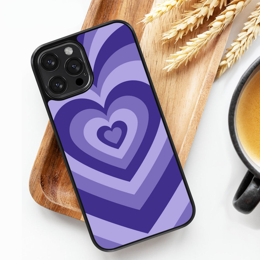 Purple Heart- iPhone Case