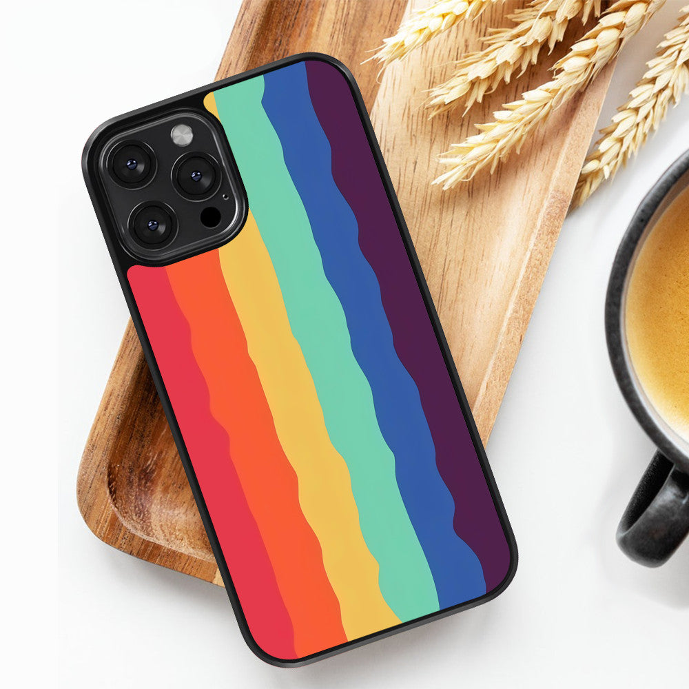 Rainbow Stripes - iPhone Case