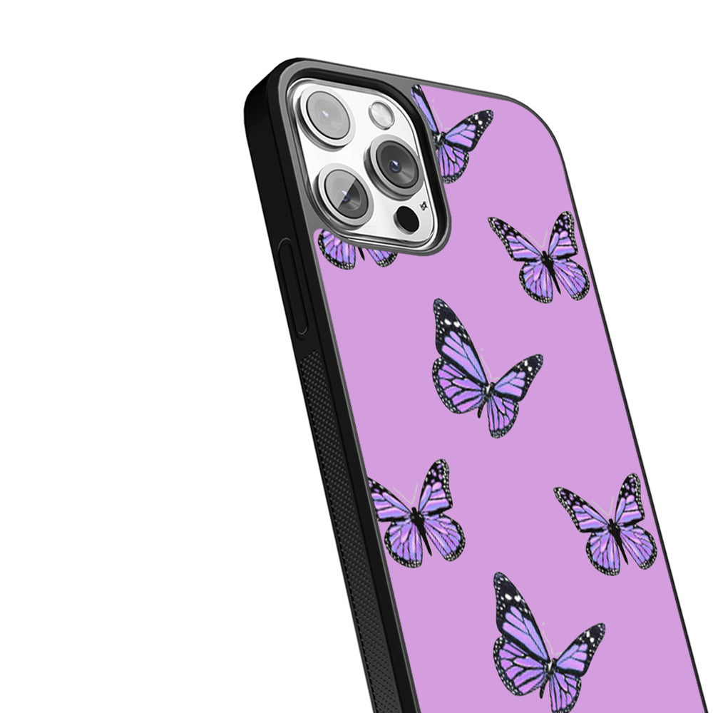 Butterfly - Purple - iPhone Case
