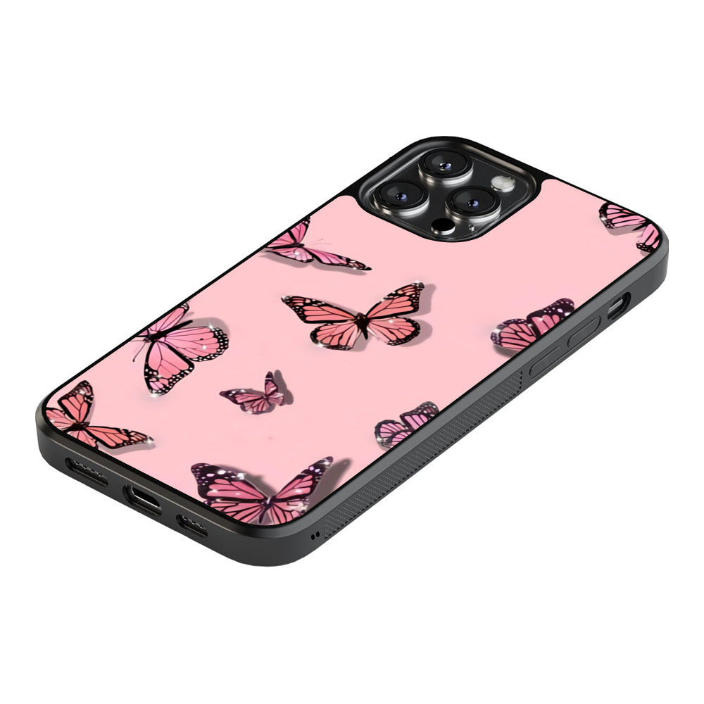 Butterfly - Pink - iPhone Case