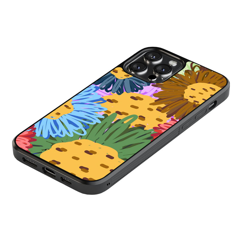 Flower Doodle - iPhone Case