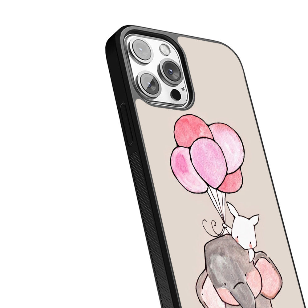 Elephant and Rabbit - iPhone Case