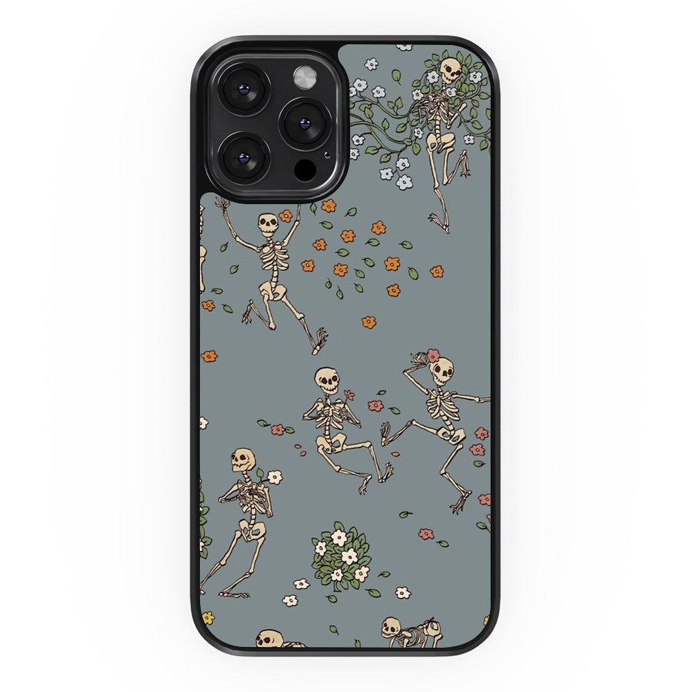Skeleton Dancing - iPhone Case