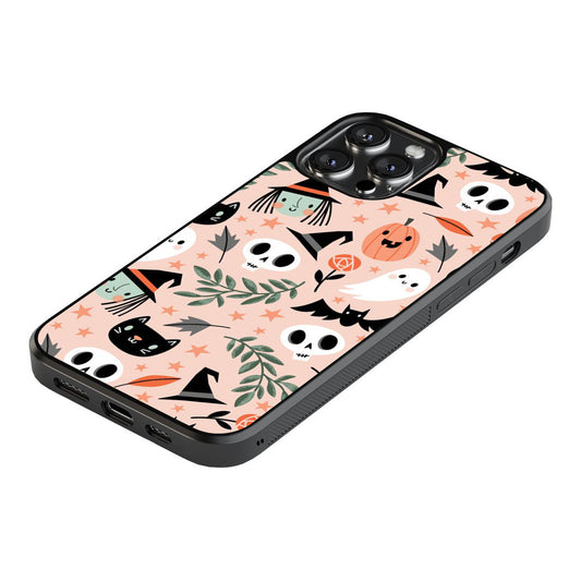 Cute Halloween Pattern - iPhone Case