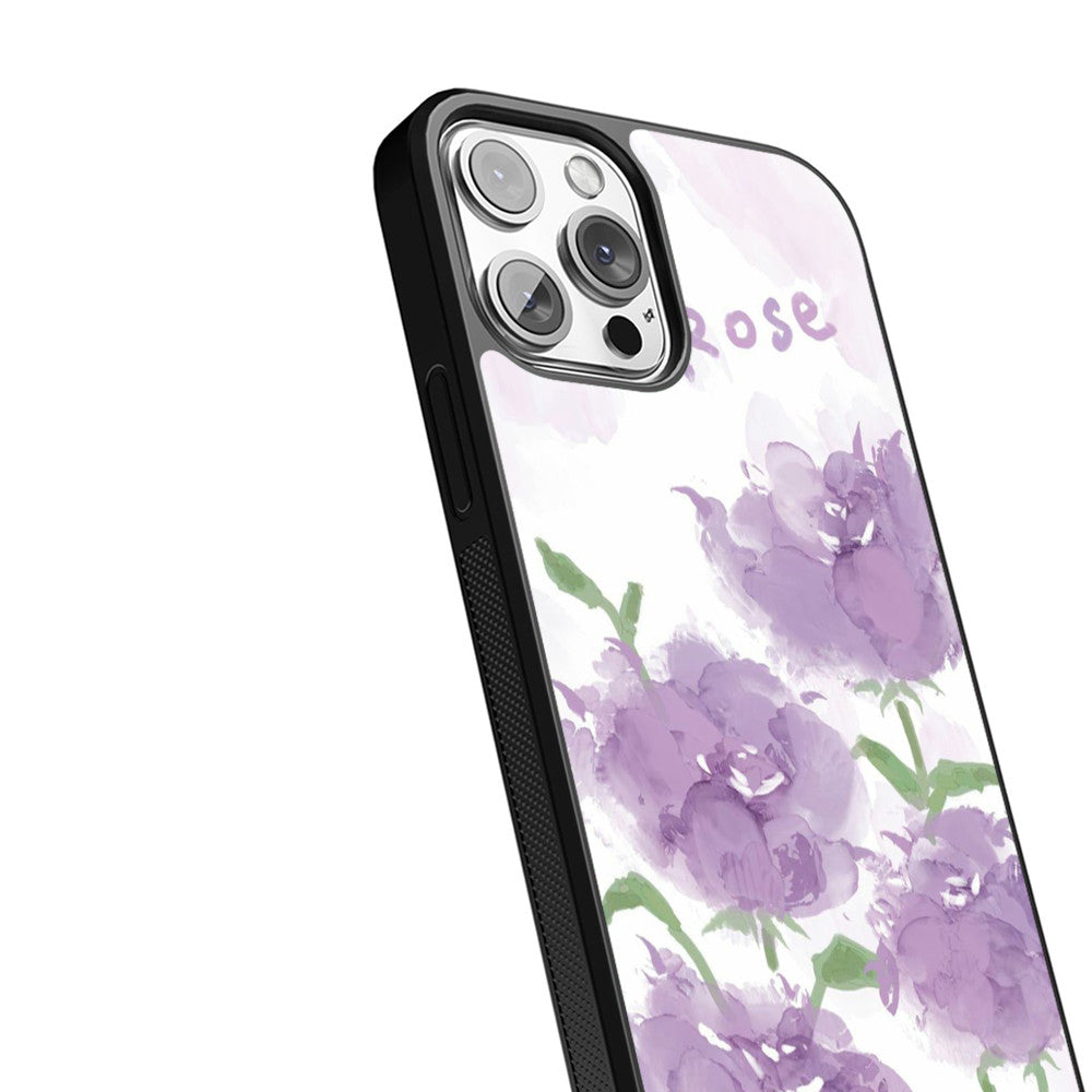 Purple Rose - iPhone Case