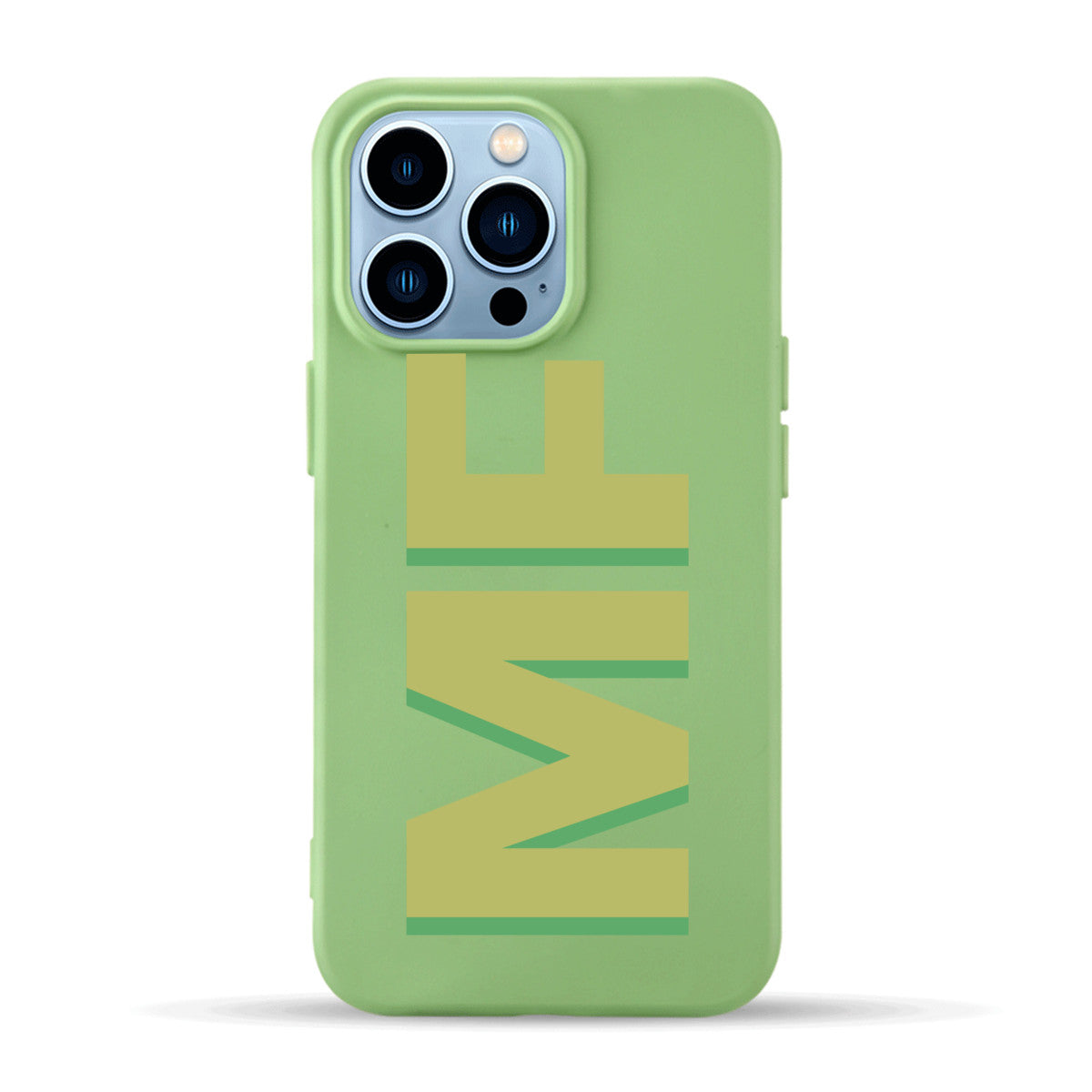 Personalised Letter - Green - iPhone Case