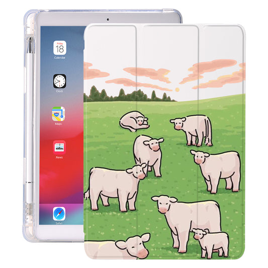 Cartoon Cow - iPad Case