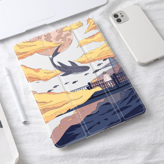 Whale in The Sky - iPad Case